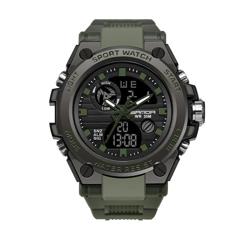 Sports Dual Display Electronic Watch