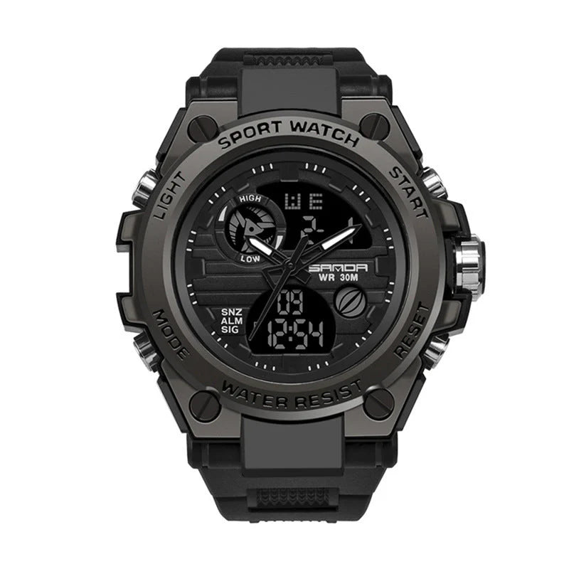 Sports Dual Display Electronic Watch