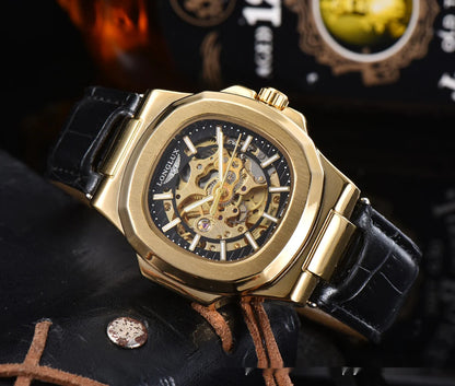Barrel-shaped Mechanical Watch
