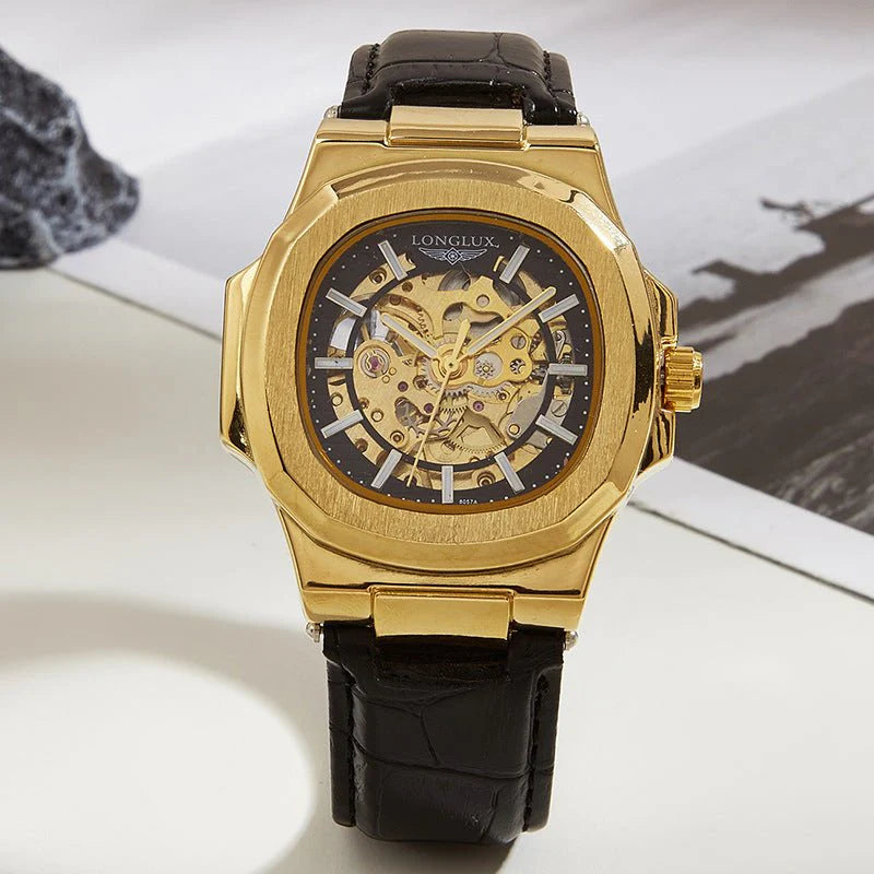 Barrel-shaped Mechanical Watch