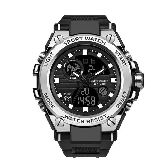 Sports Dual Display Electronic Watch