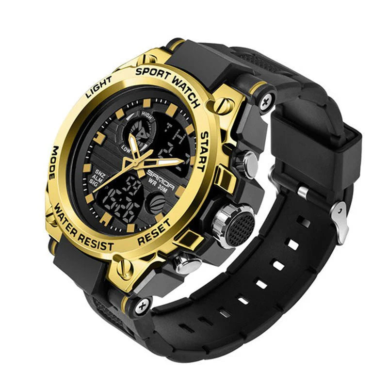 Sports Dual Display Electronic Watch
