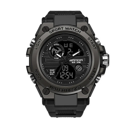 Sports Dual Display Electronic Watch